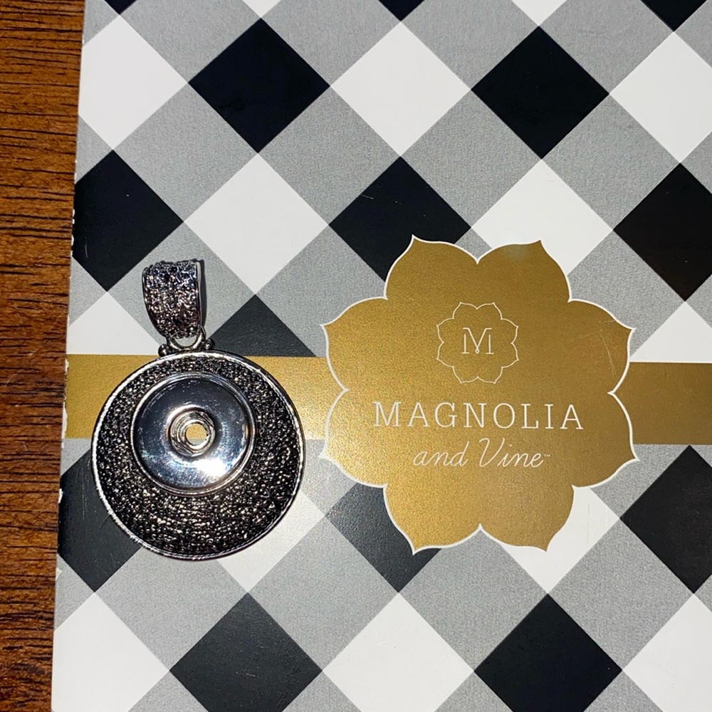 Magnolia and Vine Moonstone pendant, new- from a former representative’s stock